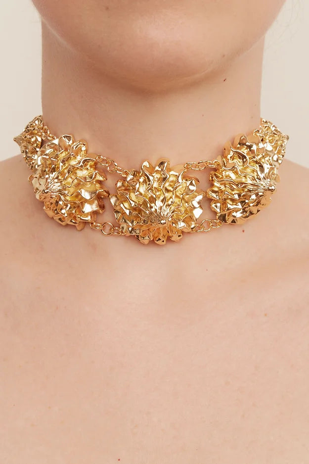 Choker Zoe Dourado