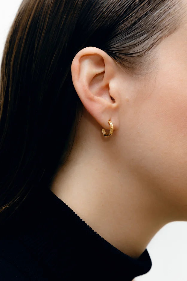 Argola Copas Mini Dourado