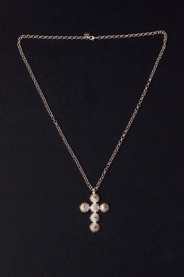 Crucifixo Isidora Prata