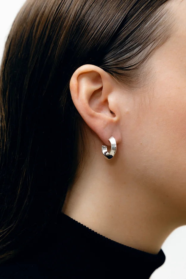 Argola Ouros Grande Prata