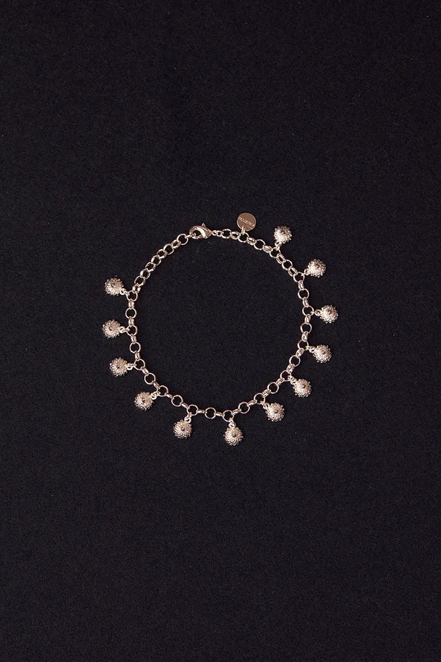 Sarina Silver Anklet