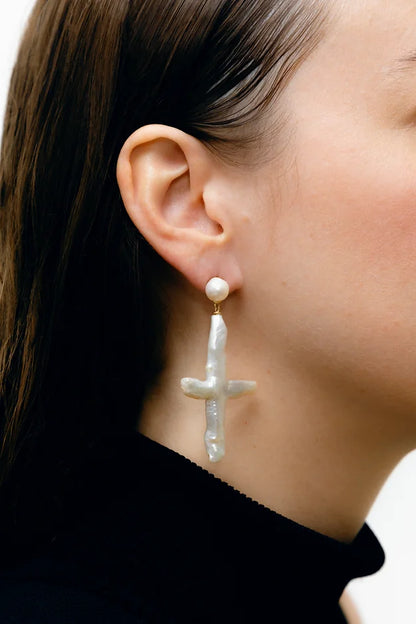 Crosses Earring