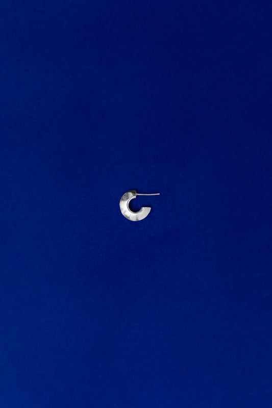 Argola Espadas Media Prata