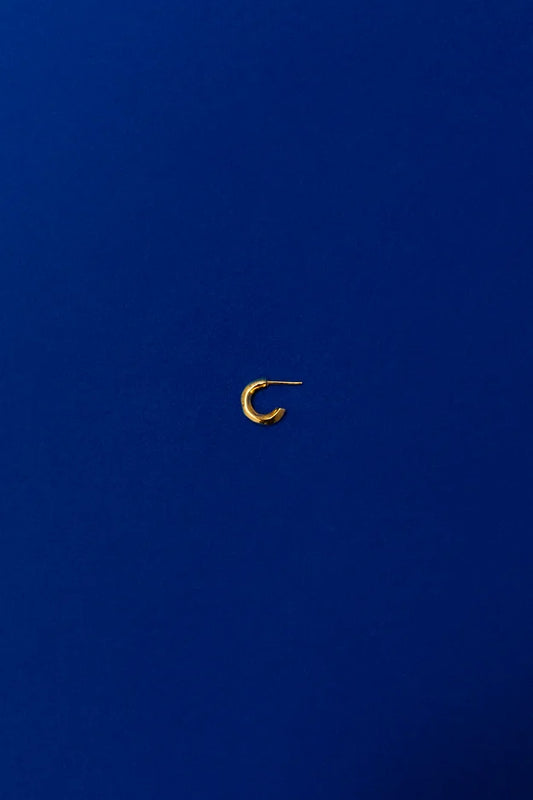 Argola Ouros Mini Dourada