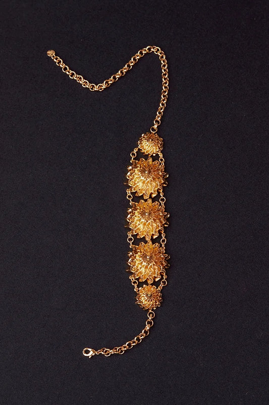 Choker Zoe Dourado