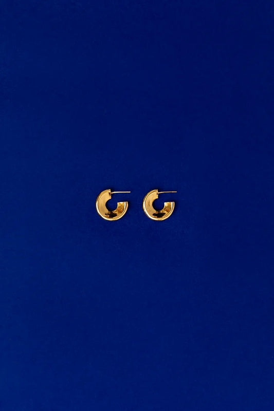 Argola Copas Grande Dourado