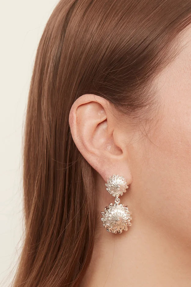 Amina Silver Earring